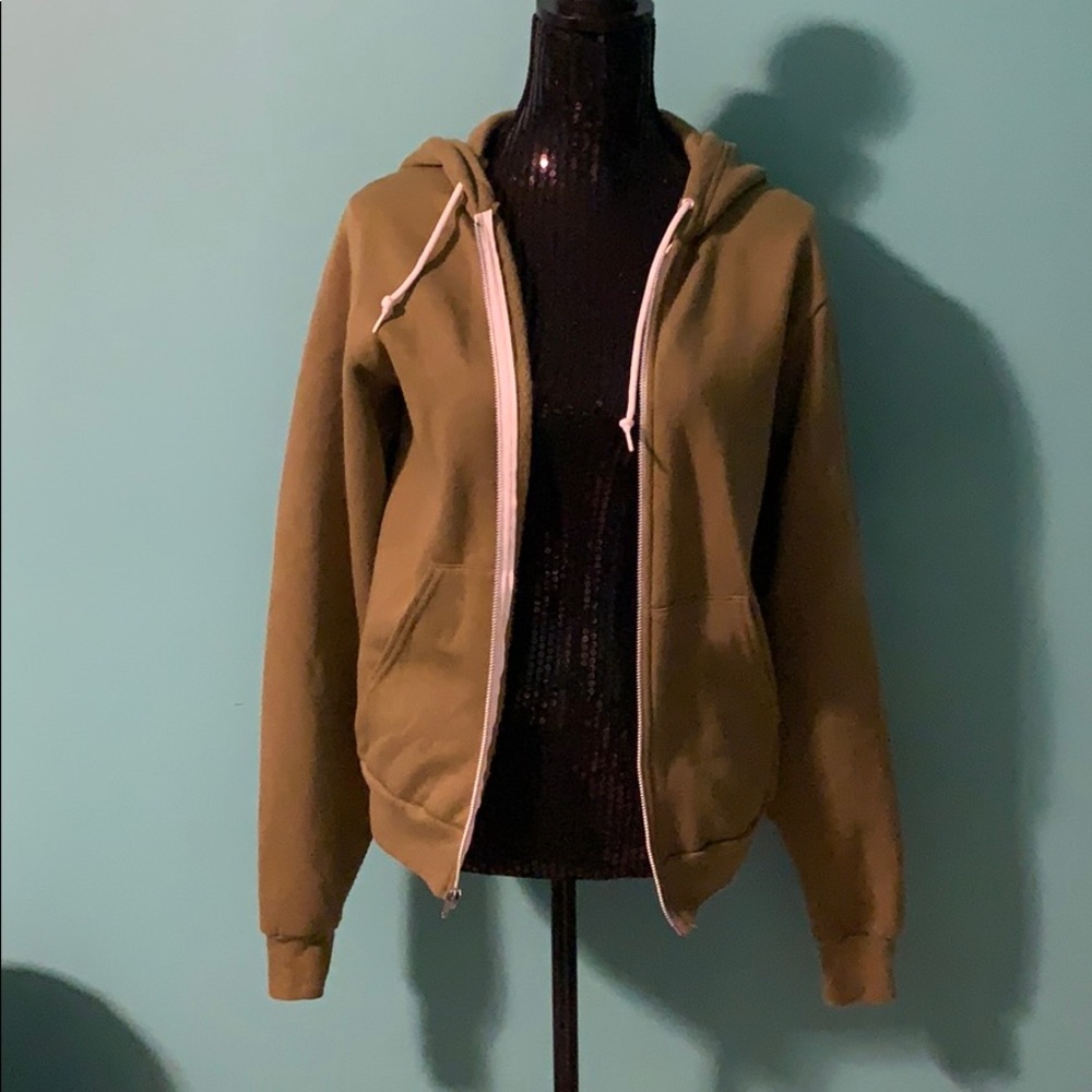 American apparel unisex flex fleece hoodie